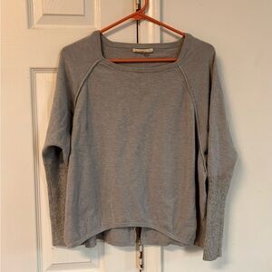 Lovestitch Heather Gray Knit Top, size M
